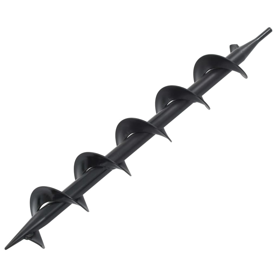 Erdbohrer Stahl 75×600 mm Hochleistungsstahl